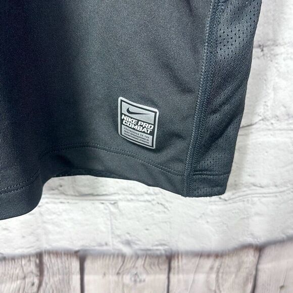 Nike Swingman NPC Pro Combat Men Baseball 3/4 Sleeve Shirt Dri-Fit 578313 L - Picture 2 of 9